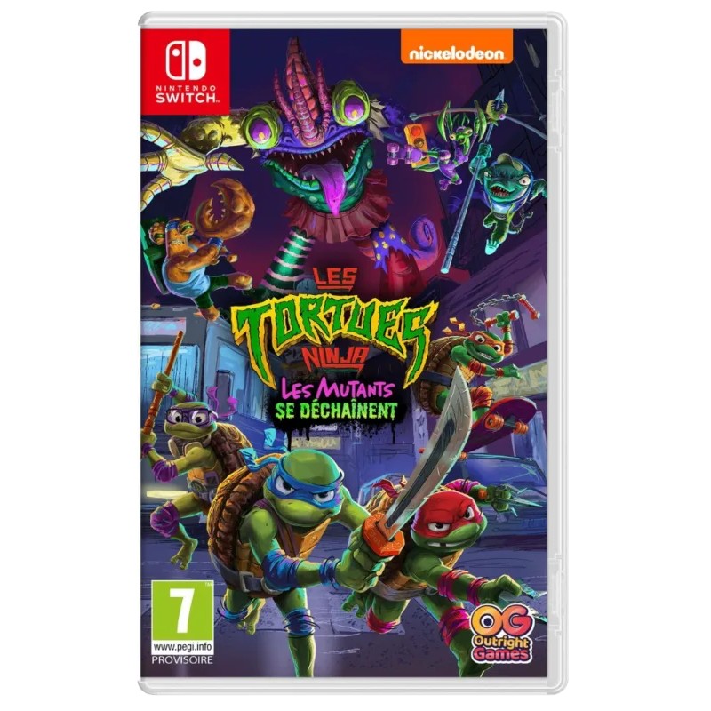 Tortues Ninja Les Mutants Switch | Jeu VF