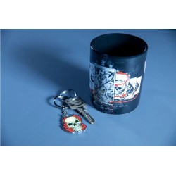 Porte-clés Skull Alchemy Konix | Design Gothique