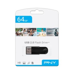 Clé USB PNY Attache 4 64GB USB 2.0 | Stockage Portable