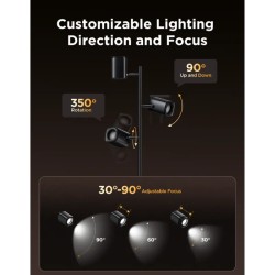 Lampadaire LED Govee Smart WiFi 72W | Éclairage Connecté