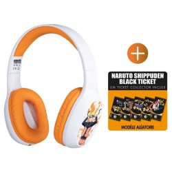 Casque Bluetooth Konix Naruto Sans Fil - Son Stéréo