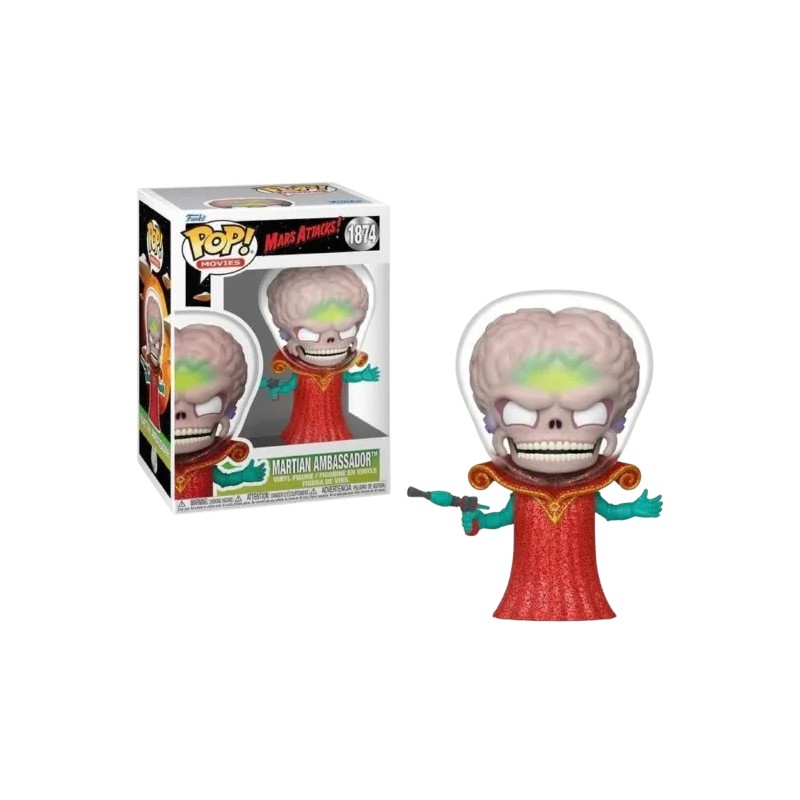Funko POP Mars Attack Leader Alien | Figurine Collector