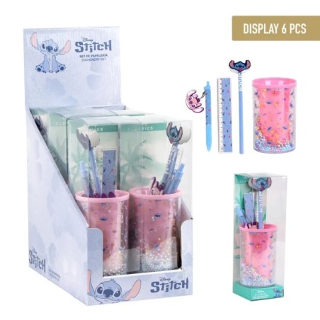 Set Papeterie Porte-Crayons Stitch Cerda | Achat