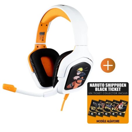 Casque Gaming Naruto Konix PS5 | Accessoire Officiel