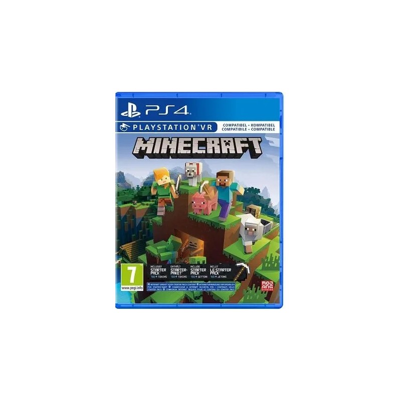 Minecraft Starter Collection PS4 VF | Jeu Sony