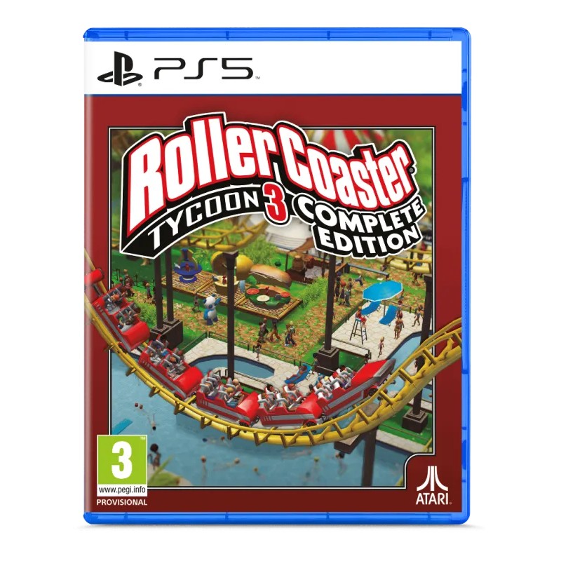 RollerCoaster Tycoon 3 PS5 | Jeu VF Officiel