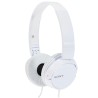 Casque Sony MDR-ZX110 Filaire Blanc - Qualité Audio