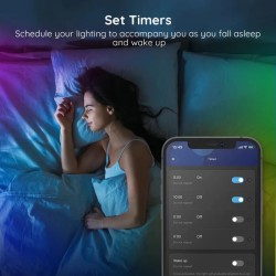 Ruban LED RGB Govee Smart Wi-Fi Bluetooth 36W | Éclairage Intelligent