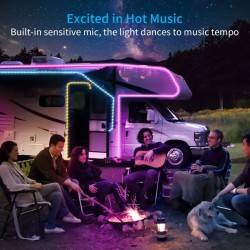 Ruban LED RGB Govee Smart Wi-Fi Bluetooth 36W | Éclairage Intelligent
