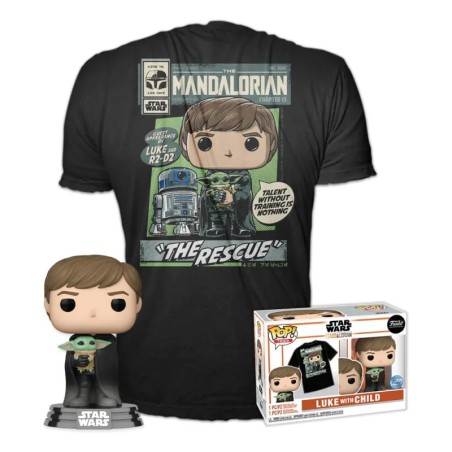 Funko POP Mandalorian Luke - Figurine Officielle