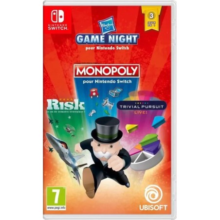Jeu Switch Game Night Hasbro Ubisoft pas cher