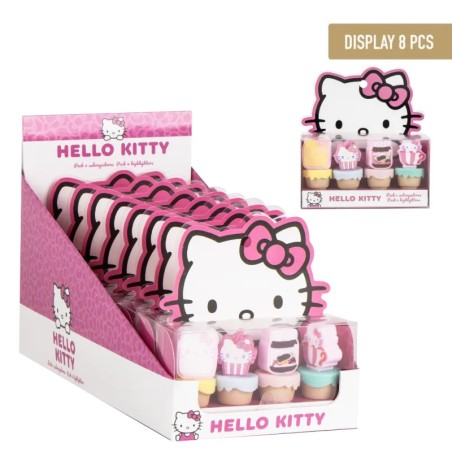 Feutres Fluo Hello Kitty Cerda | Marqueurs Papeterie