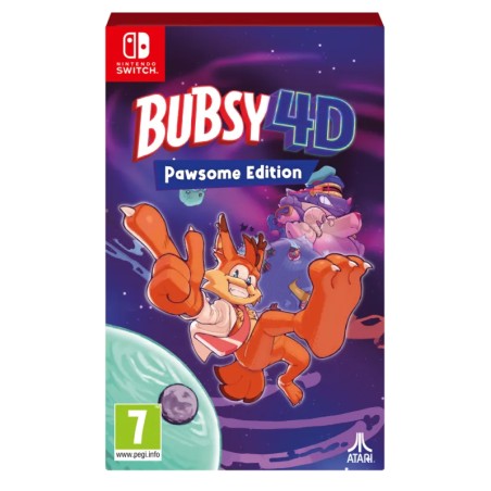 Bubsy 4D Pawsome Ed Switch VF - Jeu Nintendo