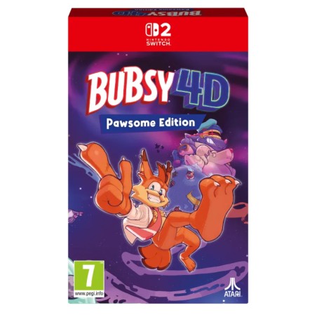 Bubsy 4D Pawsome Ed Switch 2 - Jeu Nintendo