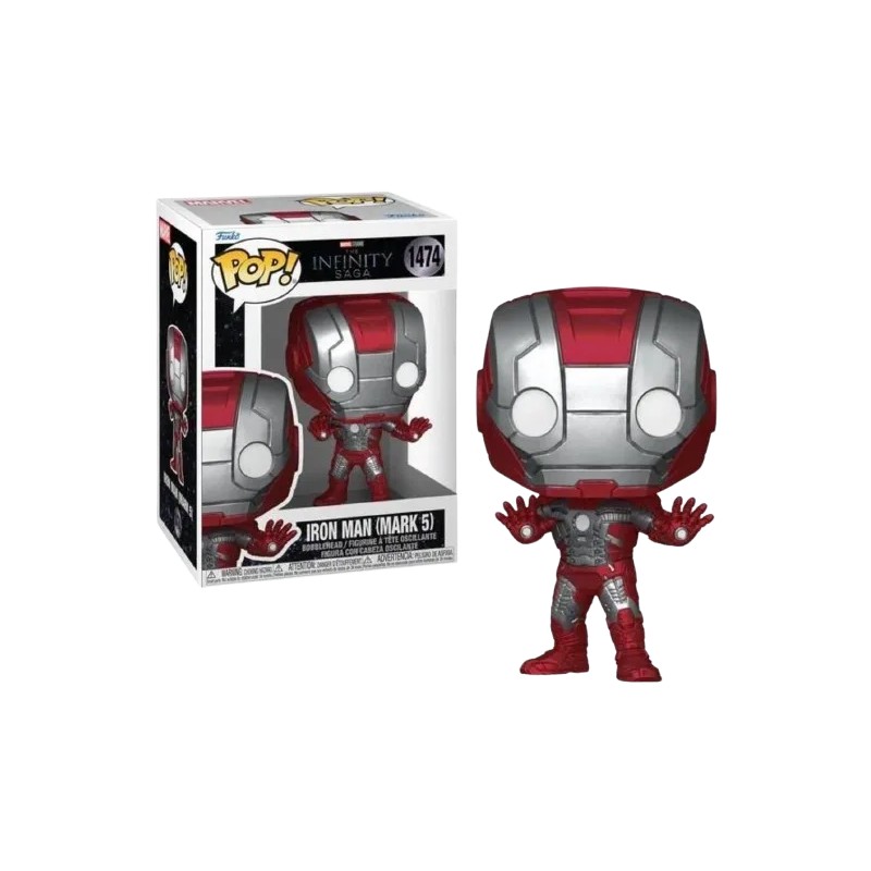 Funko POP Iron Man 2 Mark 5 | Figurine Vinyle