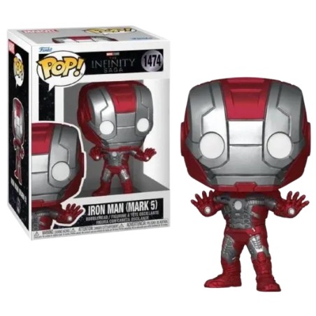 Funko POP Iron Man 2 Mark 5 | Figurine Vinyle