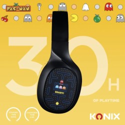 Casque Bluetooth Pacman Konix | Sans Fil Haute Qualité