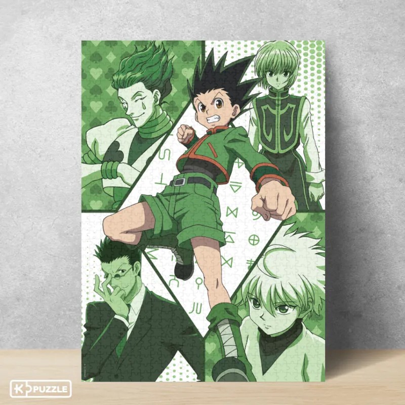 Puzzle 1000 pièces Hunter x Hunter Plastoy | Jeu