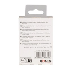 Sleeves TCG Teal Matte 100 pcs Konix | Protection Cartes