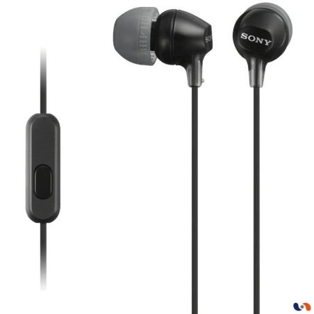Sony MDR-EX15AP | Casque Intra Filaire Noir