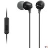 Sony MDR-EX15AP | Casque Intra Filaire Noir