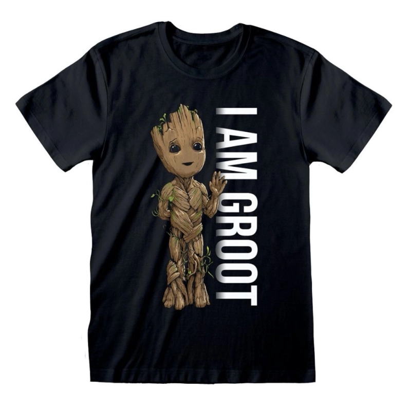 T-SHIRT I AM GROOT PROFIL L