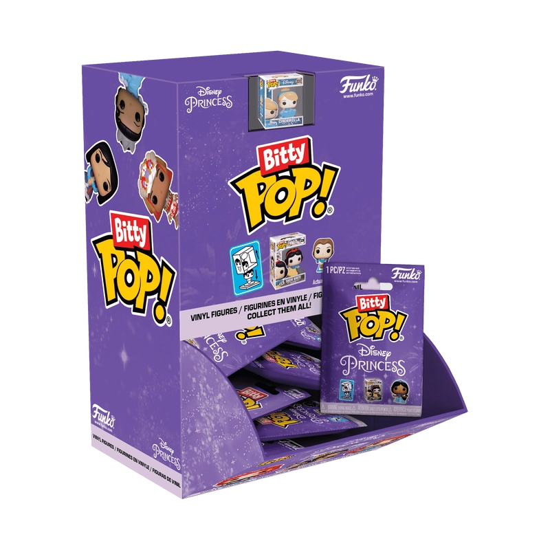 BITTY POP SINGLES PRINCESSES DISNEY 32PCS