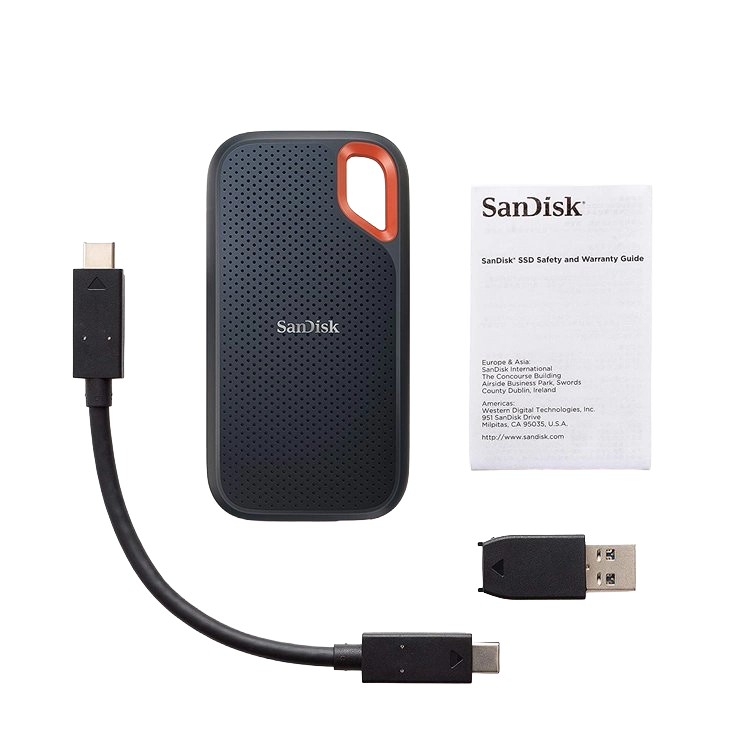 SANDISK SSD EXTREME PORTABLE 2To USB 3.2 GEN 2