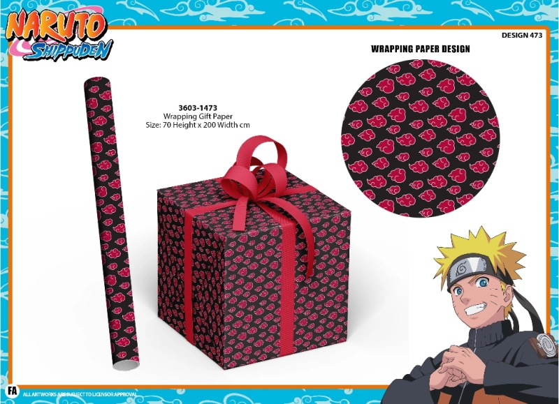 PAPIER CADEAU NARUTO