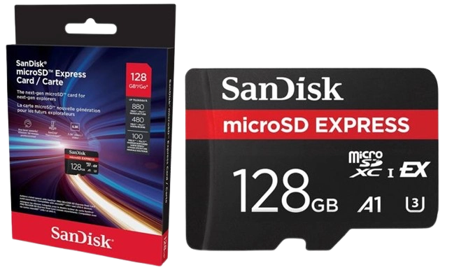 SANDISK CARTE MICRO SD EXPRESS 128GB