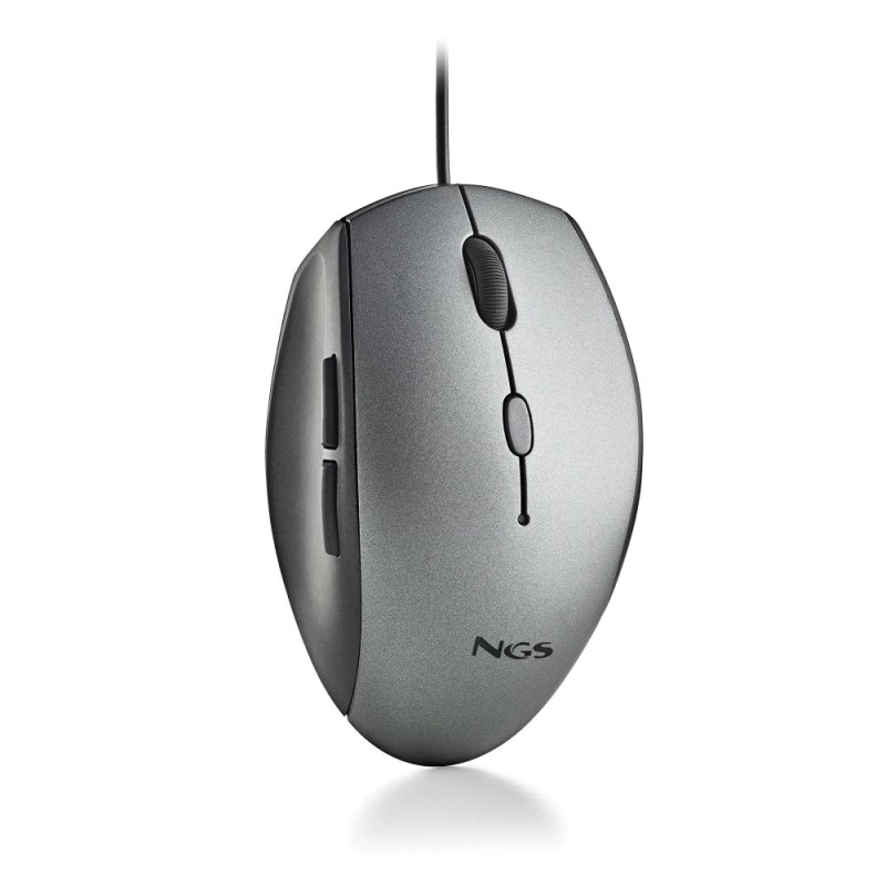 NGS SOURIS USB + TYPE C MOTH GRAY