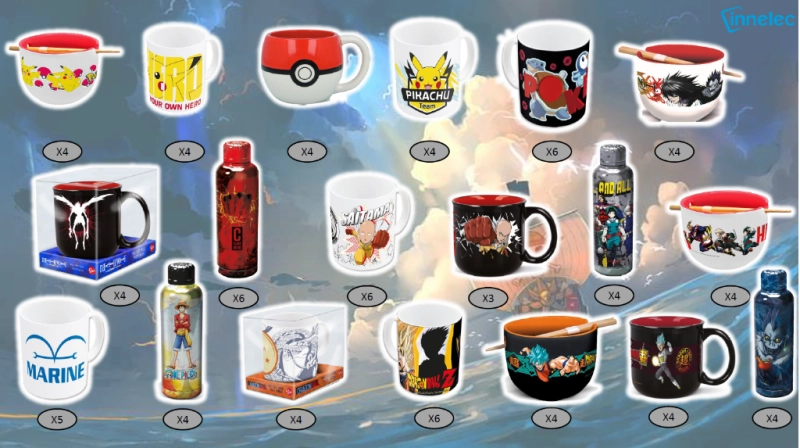 $ASSORTIMENT BOX MANGA 83 PCES