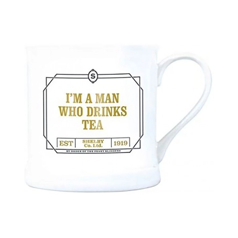 MUG "I'M A MAN WHO DRINKS TEA"