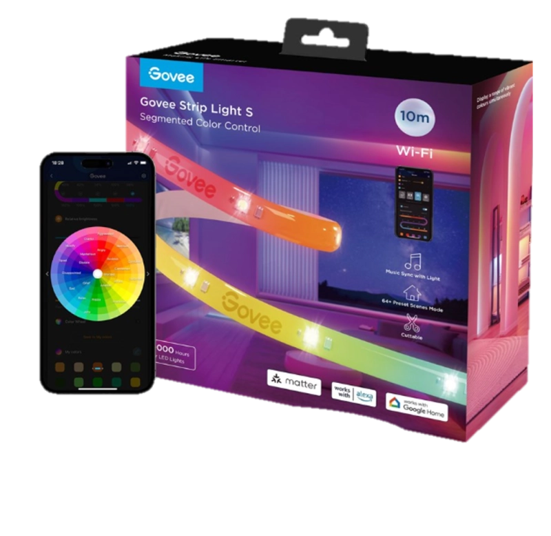 Govee Strip Light S Segmented Smart strip light Wi-Fi/Bluetooth 36 W