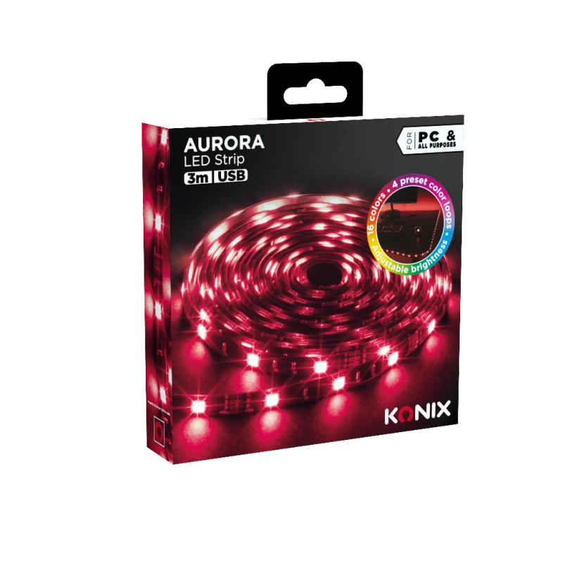 Bande LED universelle Aurora 3m