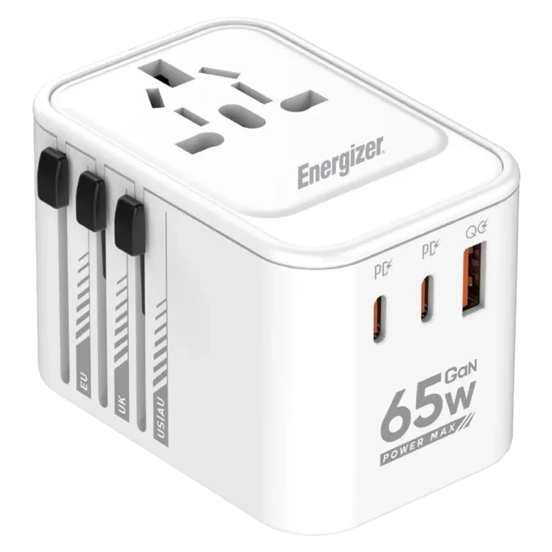 ENERG ADAPTATEUR TRAVEL 65W WHITE