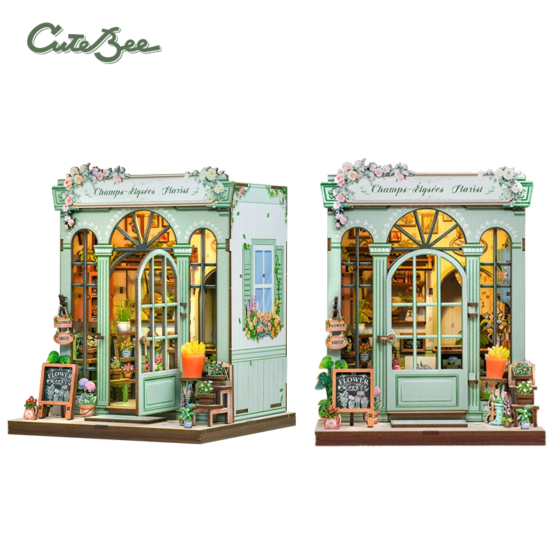 BOOK NOOK - FLEURISTE DES CHAMPS-ÉLYSÉES - DECOR MINIATURE