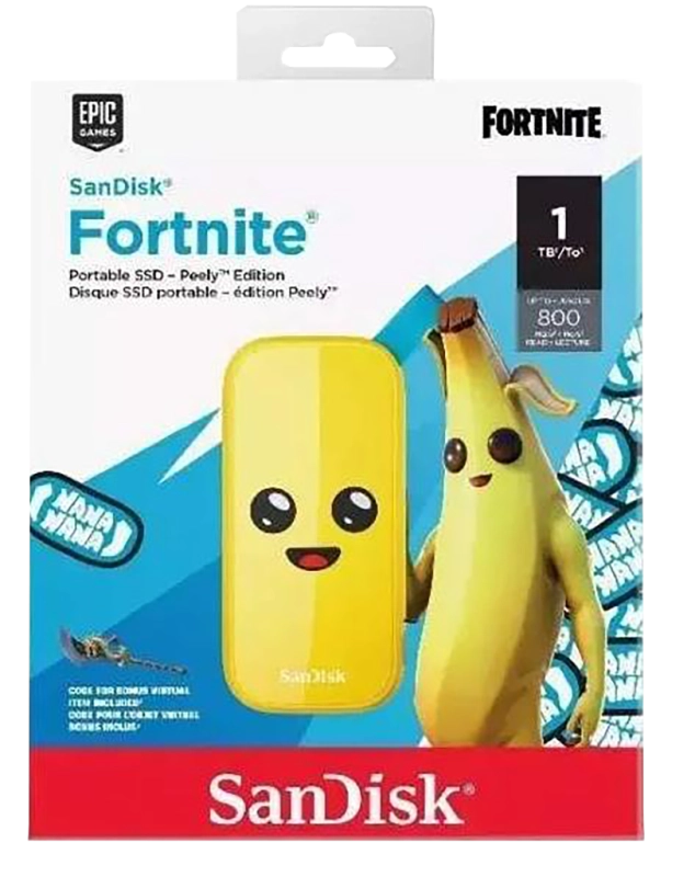 SANDISK FORTNITE SSD 3.2 EXT 1To PEELY ED