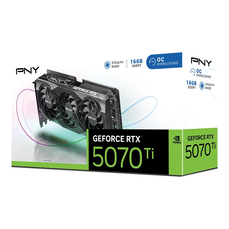 PNY CARTE GRAPHIQUE RTX 5070 TI 16GB OC