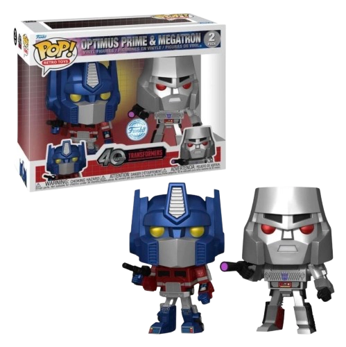 2-PACK: TRANSFORMERS - OPTIMUS PRIME ET MEGATRON