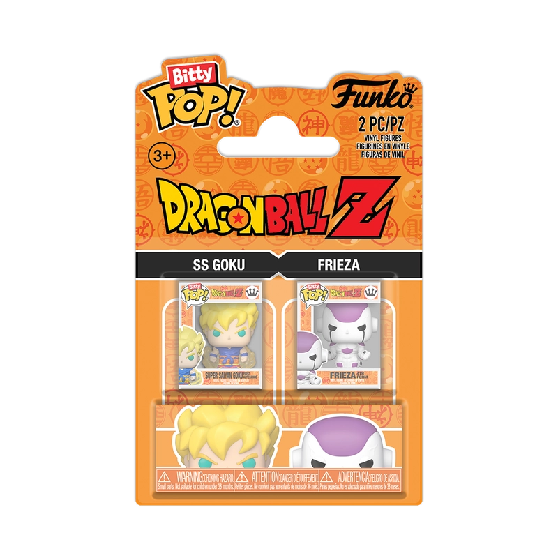 BITTY POP DBZ - GOKU & FREEZER (2PCES)