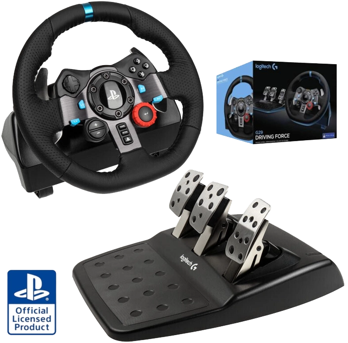 OP LOGITECH G29 VOLANT P4