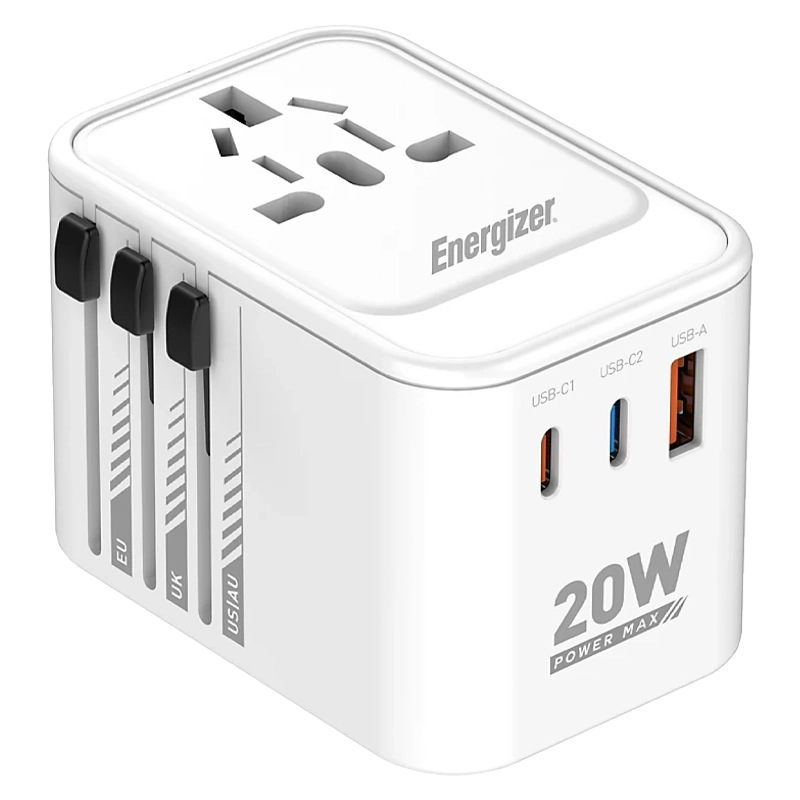 ENERG ADAPTATEUR TRAVEL 20W WHITE
