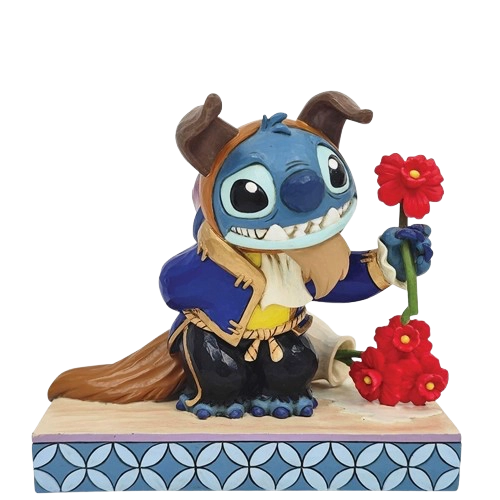 FIGURINE LA BELLE ET LE STITCH