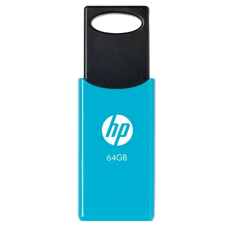 HP v212w USB flash drive 64 GB USB Type-A 2.0 Black, Blue