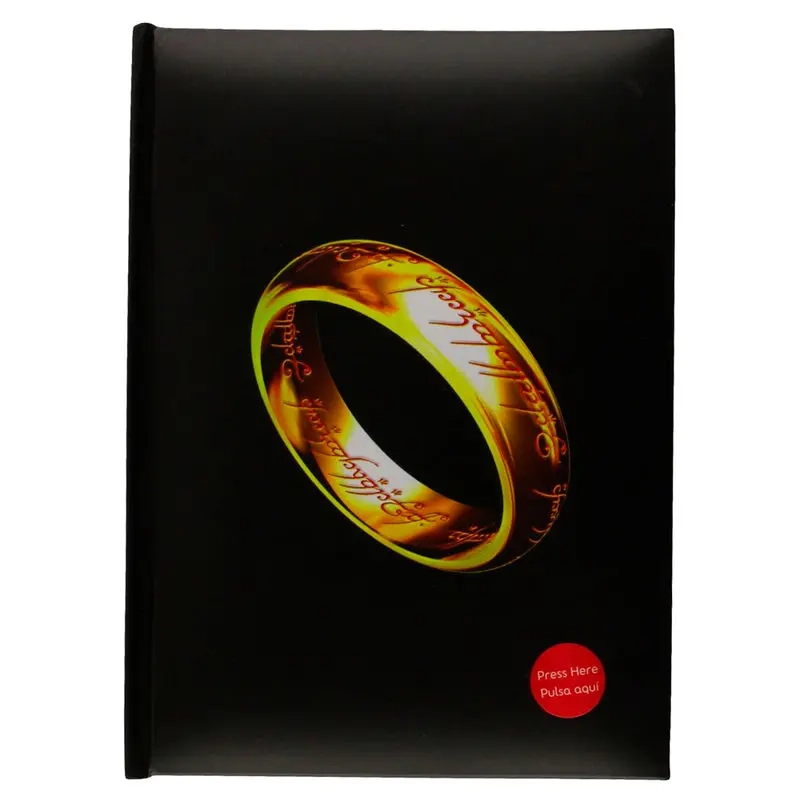 CARNET LUMINEUX LOTR - ANNEAU
