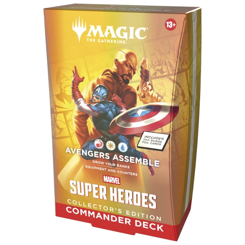 MTG: MARVEL SUPER HEROES - COMMANDER DECK COLLECTOR (ANGLAIS)