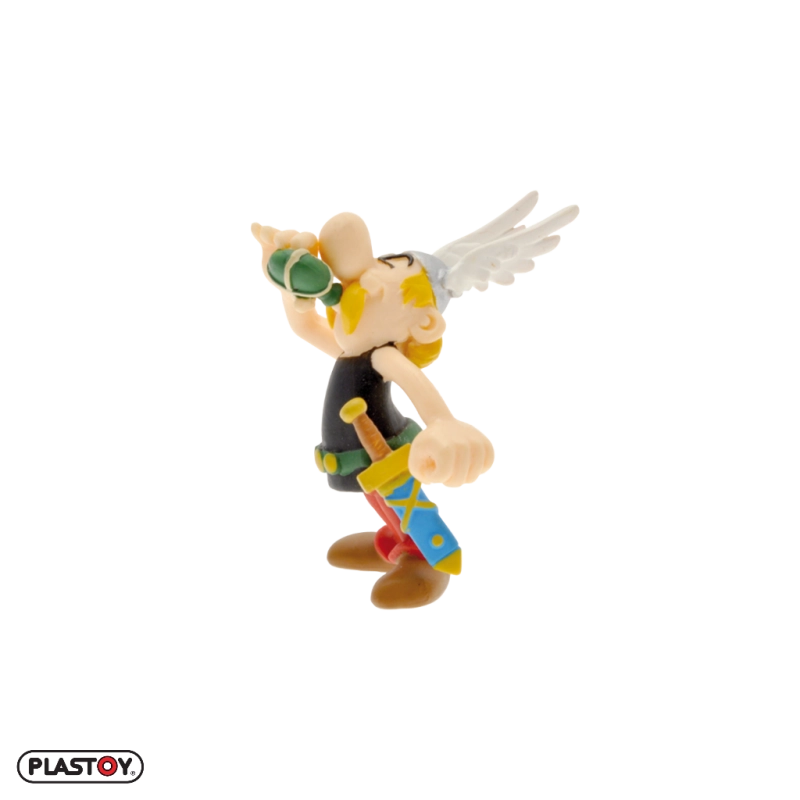 FIGURINE ASTERIX BUVANT LA POTION MAGIQUE