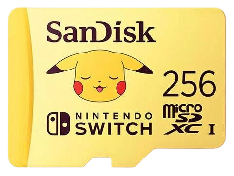 SANDISK SW CARTE MICRO SD 256GB PIKACHU