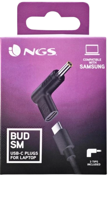 NGS EMBOUT DE CHARGE USBC VERS 3 PC SAMSUNG